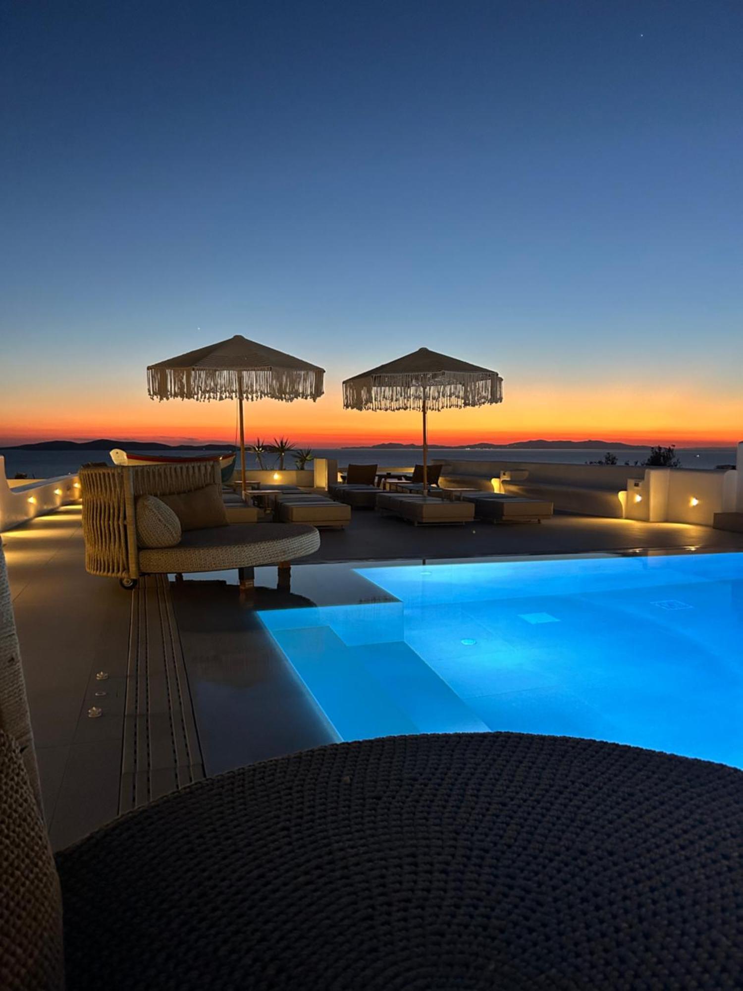 Paolas Sunset Agios Stefanos  Ngoại thất bức ảnh